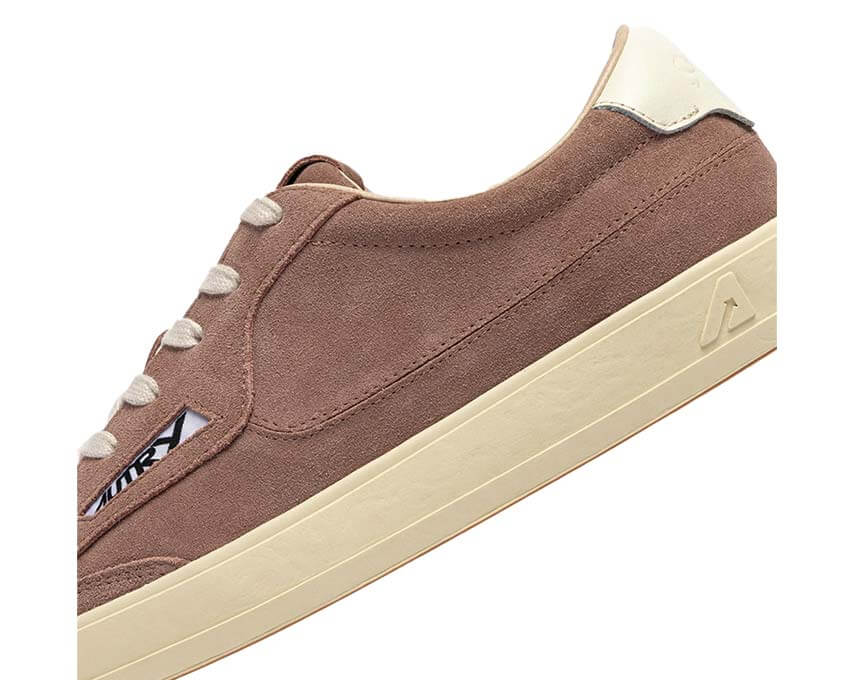Autry Windscape Low Pigeon vue latérale — cuir gris pigeon Windscape Low femme
