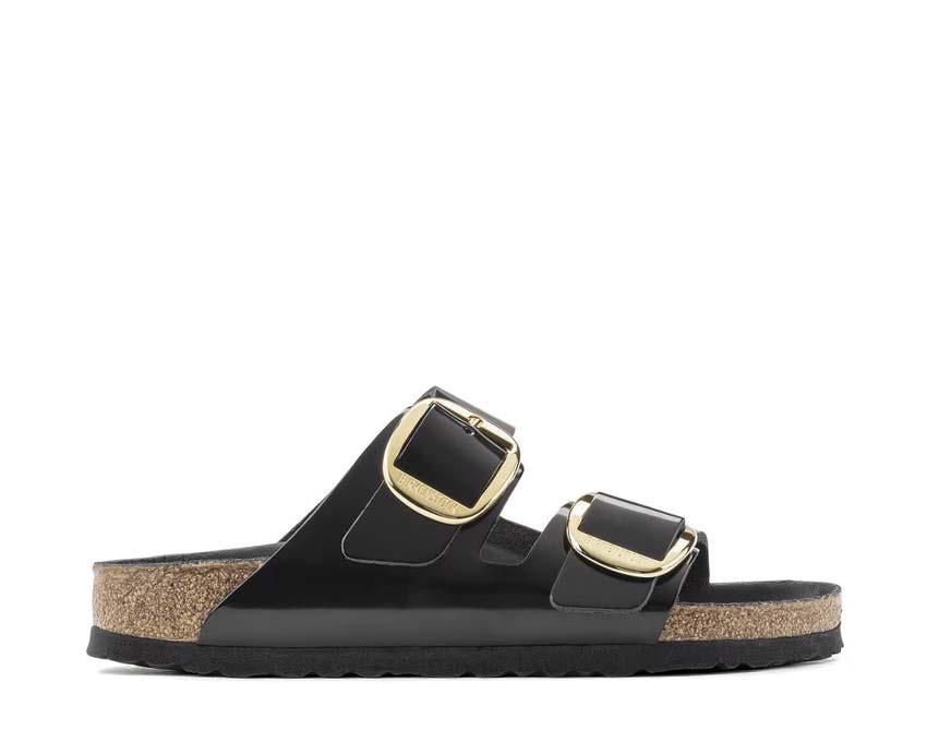 Birkenstock Arizona Big Buckle Natural Leather Patent 1021476