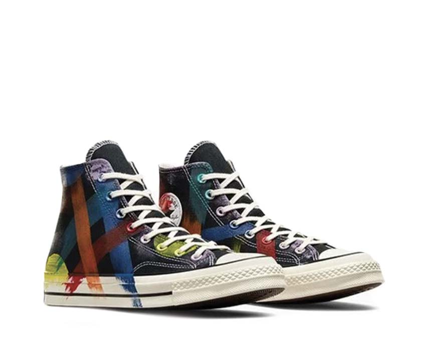 Converse Chuck 70 Canvas Ltd Black/Black-Han vue latérale — toile noire monochrome limitée