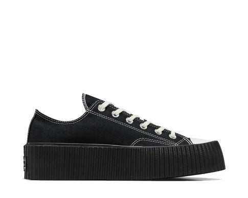 Converse Chuck 70 Canvas Ltd Black Up-Black — sneaker femme toile noir mat