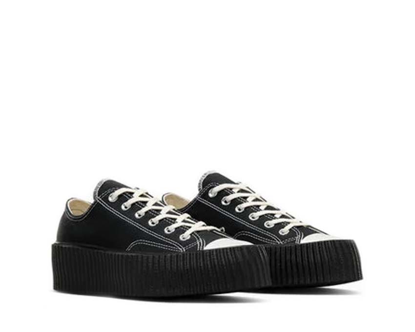 Converse Chuck 70 Canvas Ltd Black Up-Black vue latérale — toile noire premium