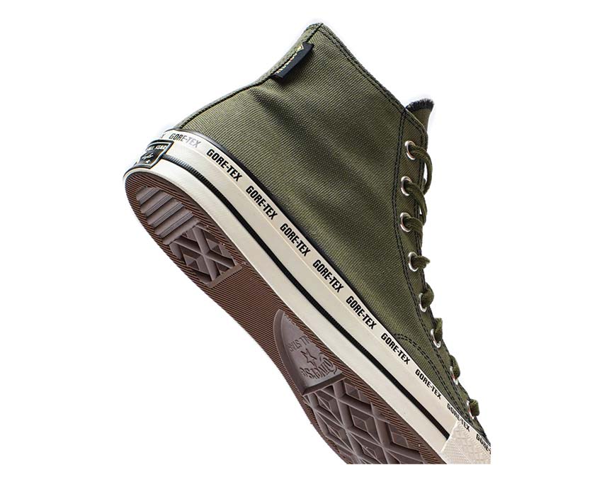 Converse Chuck 70 Gore-Tex Utility Black Egret Detail — Gore-Tex Logo