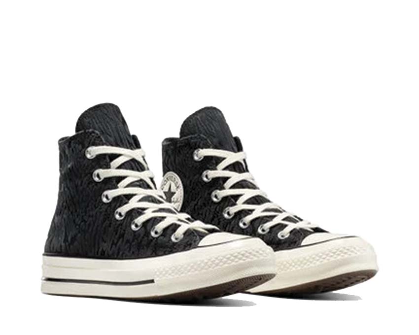 Converse Chuck 70 Hi Black semelle — semelle vulcanisée noire épaissie