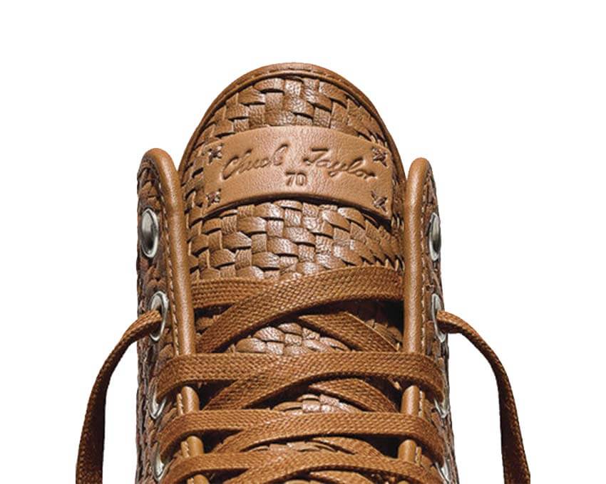 Converse Chuck 70 Hi vue latérale — tige haute toile colorée vintage
