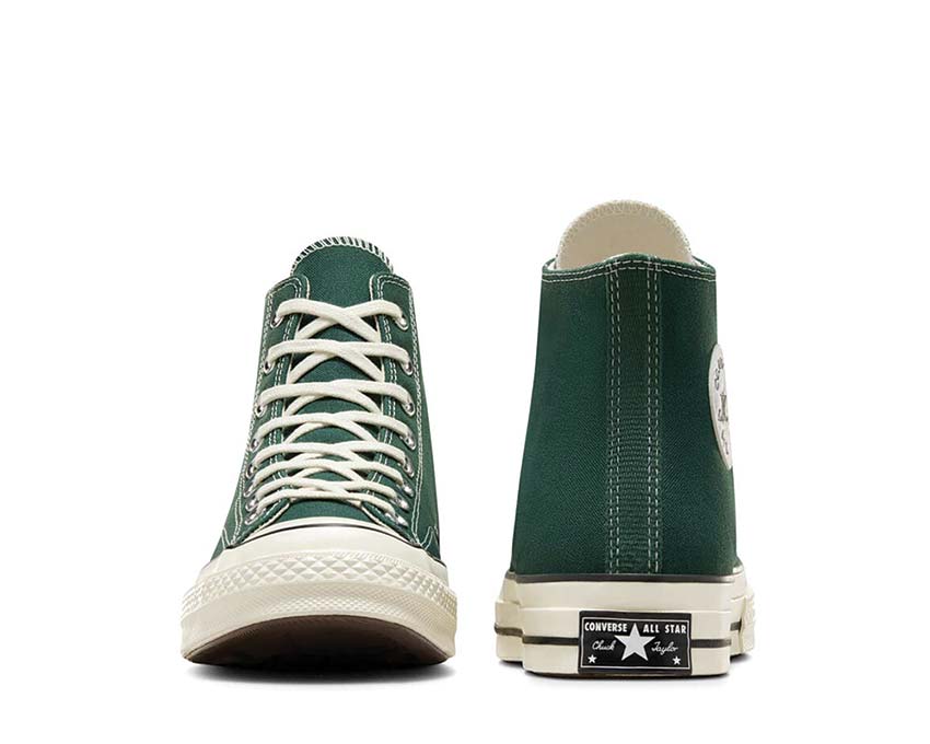 Converse Chuck 70 Hi Green Envy/Egret/Forest Green Sohle — Forest Green vulkanisierte Sohle