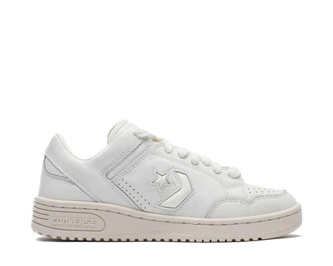 Converse Weapon OX Vintage White/Nature-Cream — zapatilla hombre cuero vintage retro baloncesto
