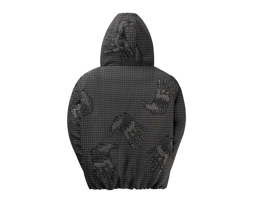 Daily Paper Tariq Trapped Jacket Black Seitenansicht — Detail Funktionstasche