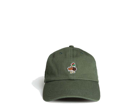 Edmmond Studios 10 Years Duck Cap Dark Green — casquette unisexe canard brodé