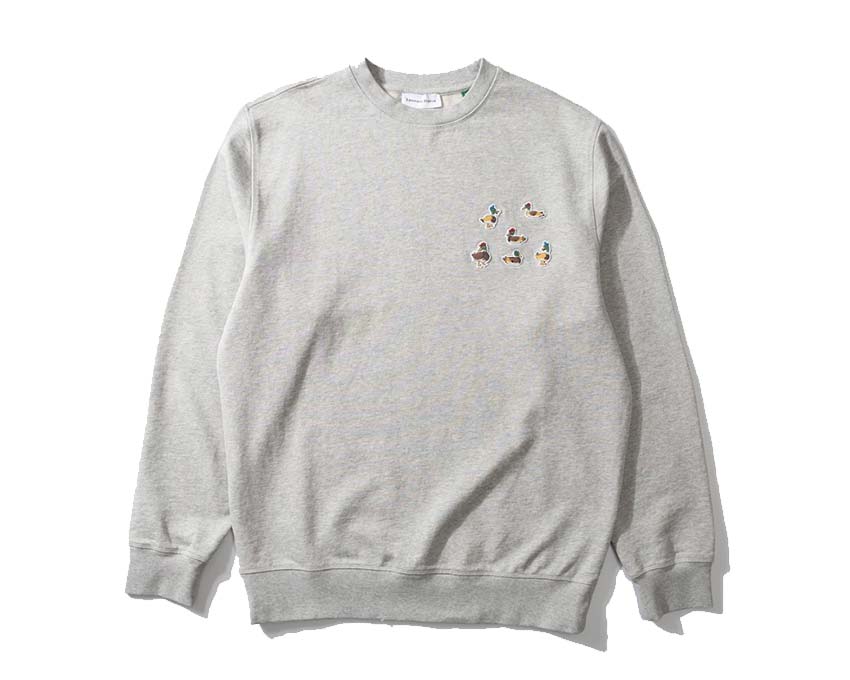 Edmmond Studios 10 Years Sweatshirt Grey Melange — sudadera unisex algodón aniversario