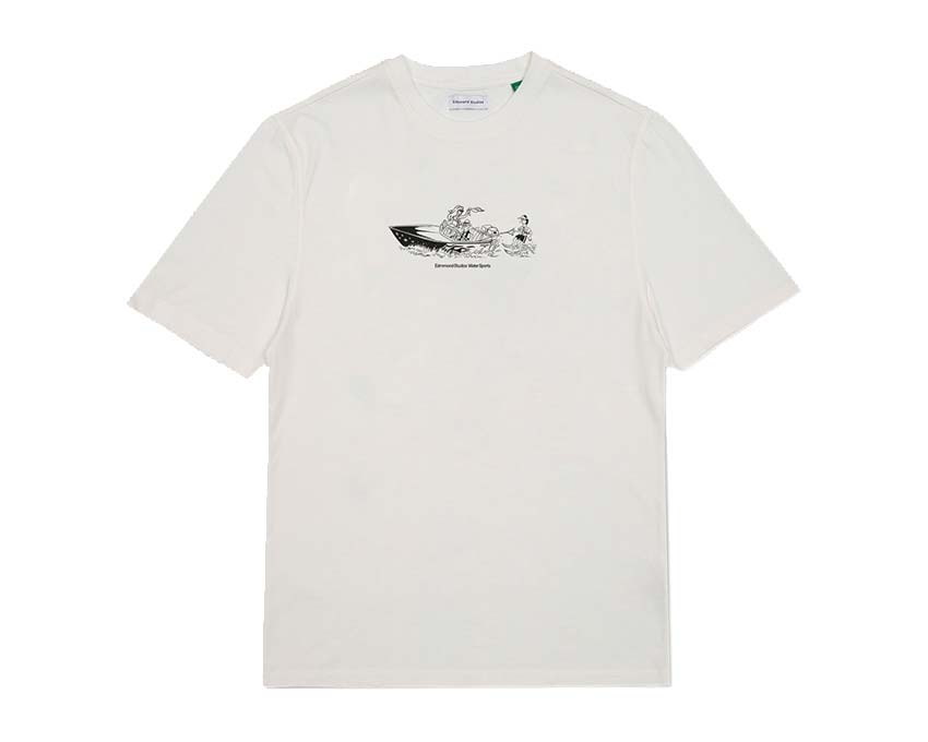 Edmmond Studios Boxy Tee Off White — Herren-T-Shirt Boxy-Schnitt Oversize