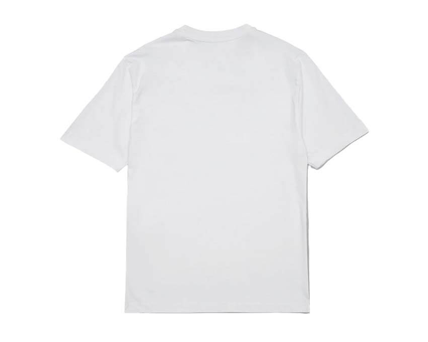 Edmmond Studios Chassing Classics blanc détail — inscription vintage et coton doux