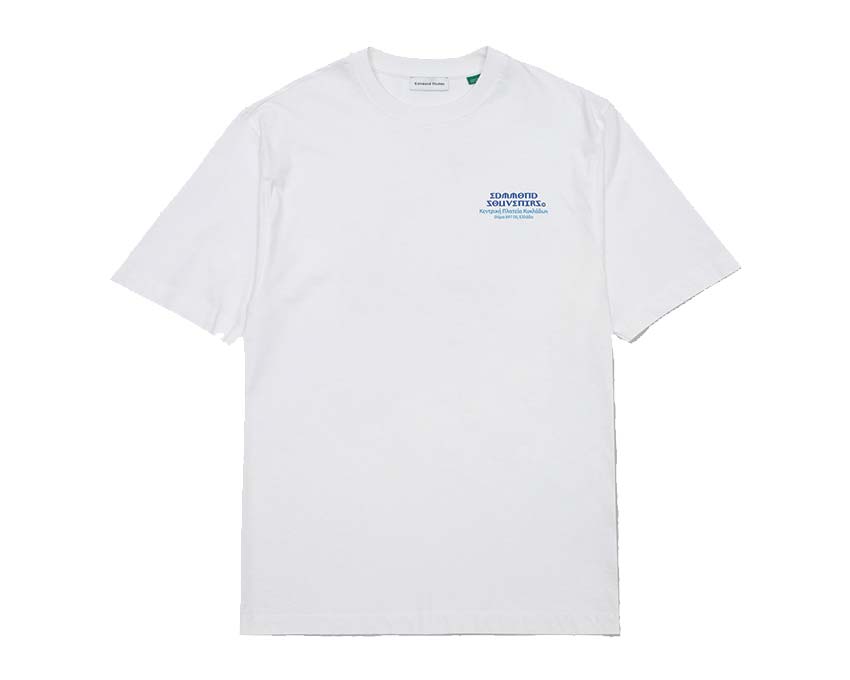 Edmmond Studios Fridge Magnets Tee Plain White — t-shirt unisexe imprimé magnets