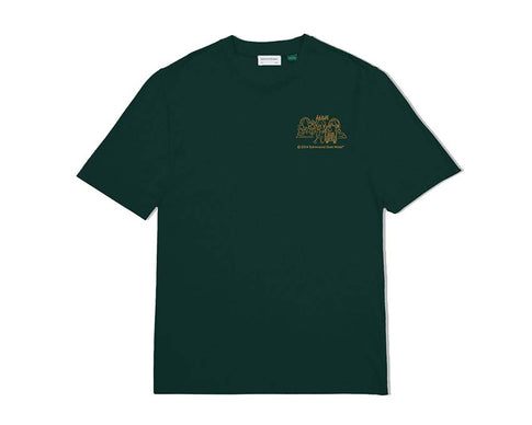 Edmmond Studios Gran Motel Group Tee Dark Green — t-shirt homme motif motel