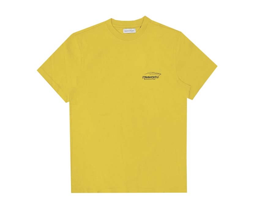 Edmmond Studios New Great Symphony Yellow — t-shirt homme coton imprimé lifestyle