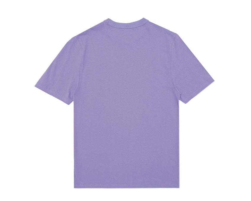 Edmmond Studios Tennis Courts Tee Light Purple vue latérale — imprimé court tennis