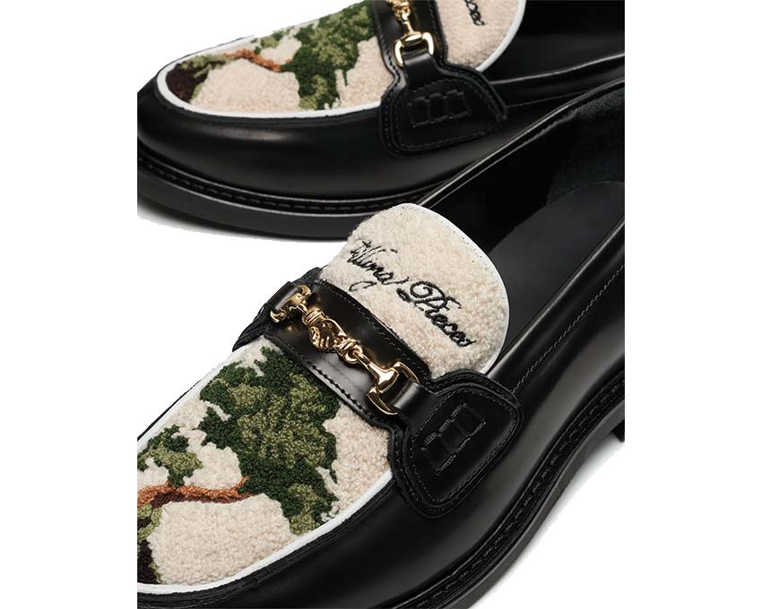 Filling Pieces Loafer Bonsai Black Sohle — handgefertigte Ledersohle