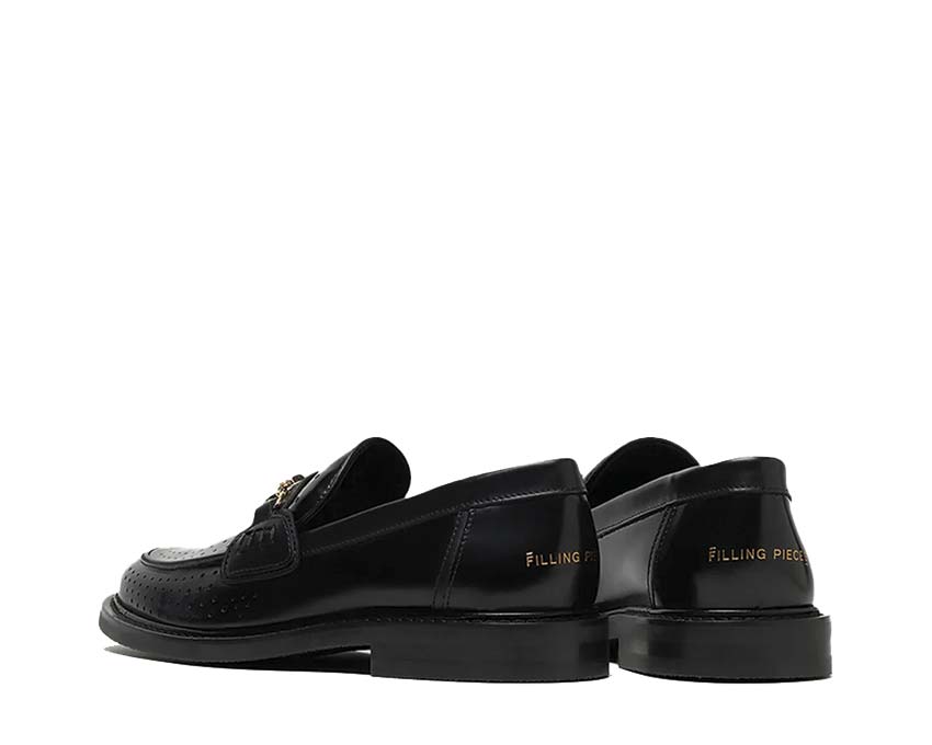 Filling Pieces Loafer Gradient Black semelle — semelle cuir cousue