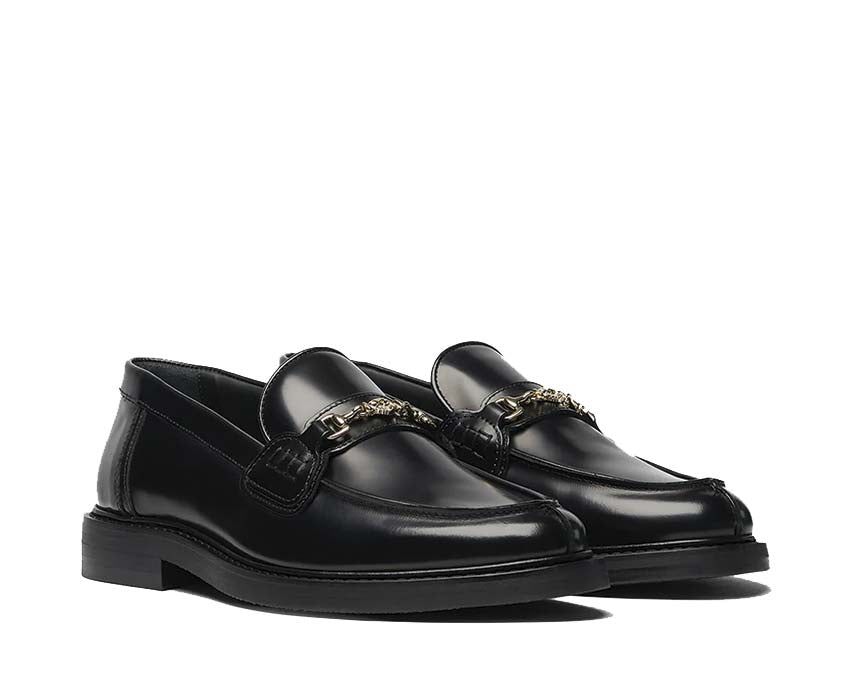Filling Pieces Loafer Polido All Black semelle — semelle cuir noire
