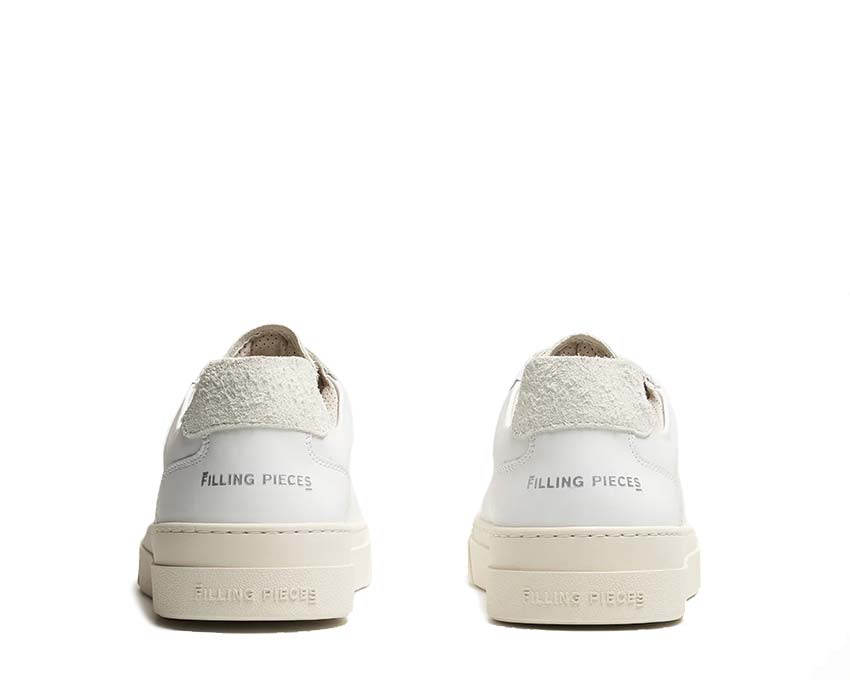 Filling Pieces Mondo Viera White vue latérale — cuir blanc premium Viera