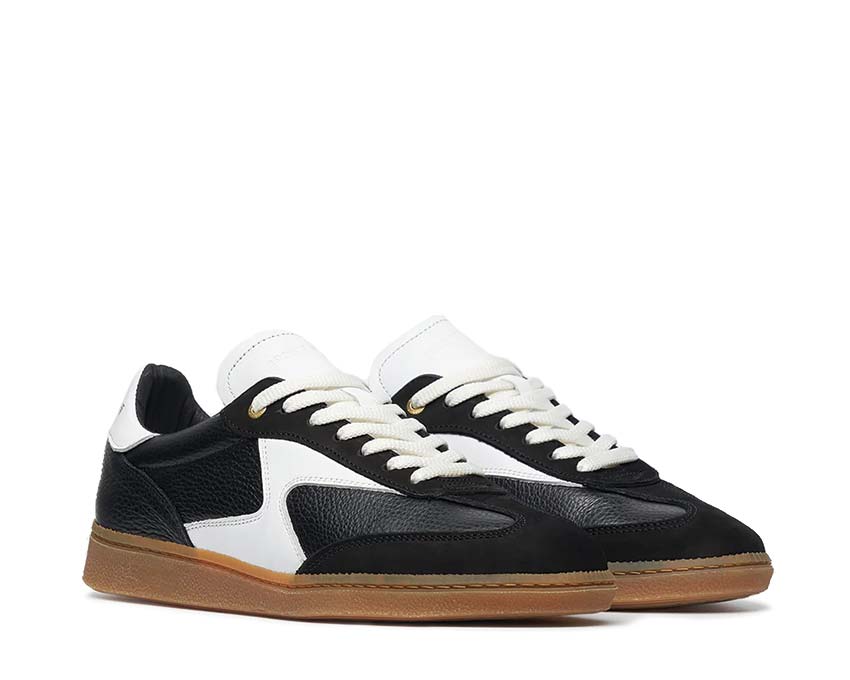 Filling Pieces Sprinter Dice Black Seitenansicht — weiches Leder puristische Silhouette