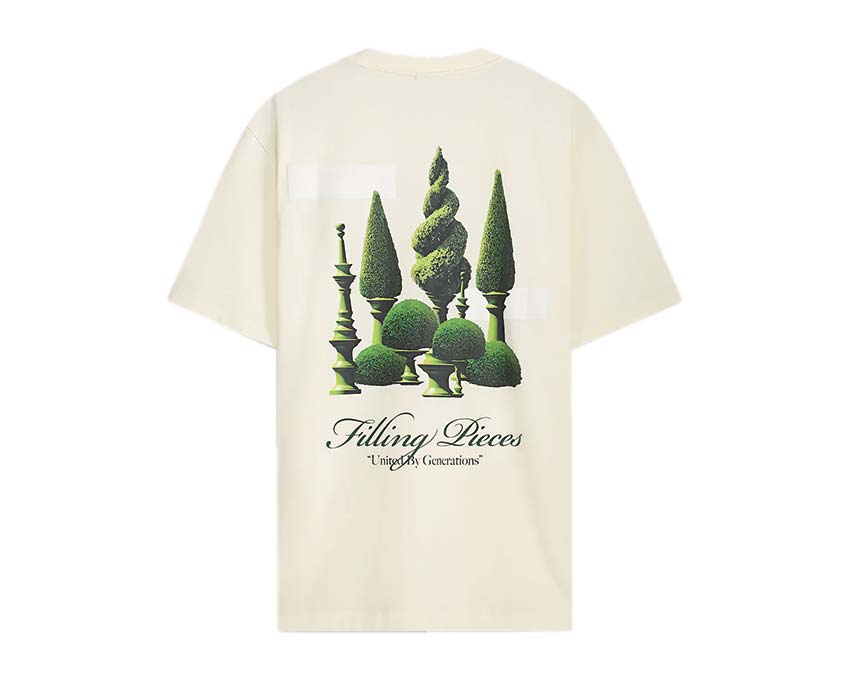 Filling Pieces T-Shirt Topiary dos — dos t-shirt Topiary blanc Filling Pieces