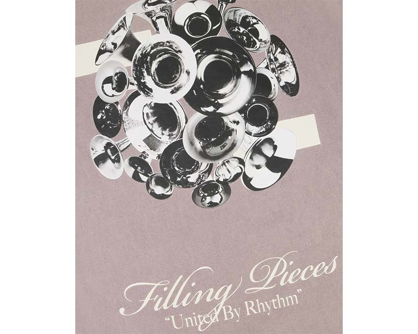 Filling Pieces T-shirt Boxy Bouquet Moonscape vue — t-shirt gris vintage boxy bouquet