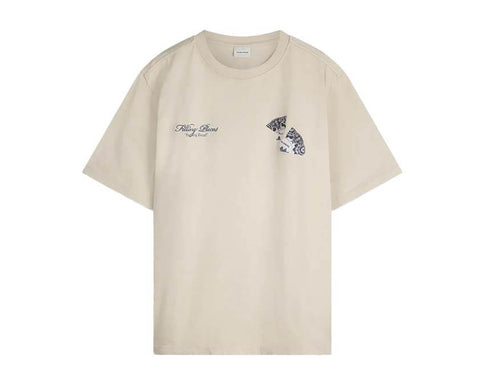Filling Pieces T-shirt Broken Plate Peyote — t-shirt graphique céramique beige