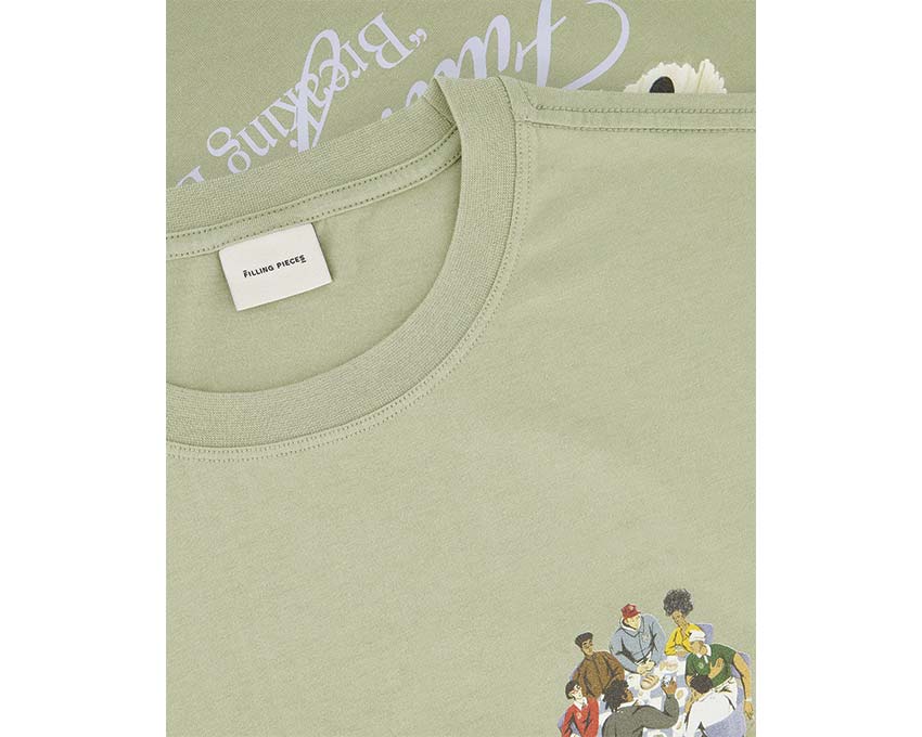 Filling Pieces T-shirt Supper Tea dos — dos t-shirt beige supper