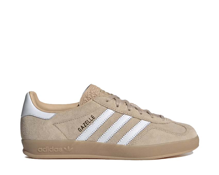 Adidas Gazelle Indoor W Magic Beige — Damen Sneaker Wildleder Indoor Gummi