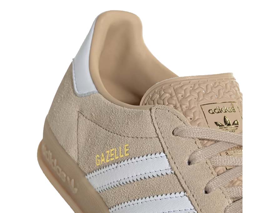 Gazelle Indoor W Magic Beige — Rück- und Dreiviertelansicht