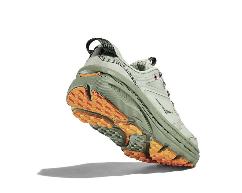 HOKA Bondi B3 Aloe Vera Seitenansicht — Meta-Rocker-Technologie