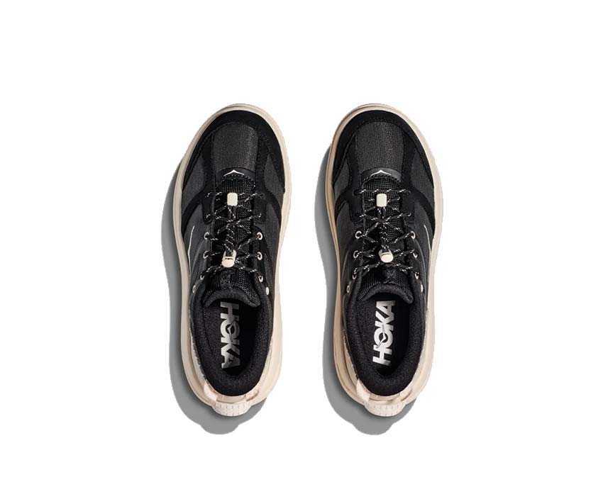 HOKA Bondi B3 Black Alabaster détail — matière premium