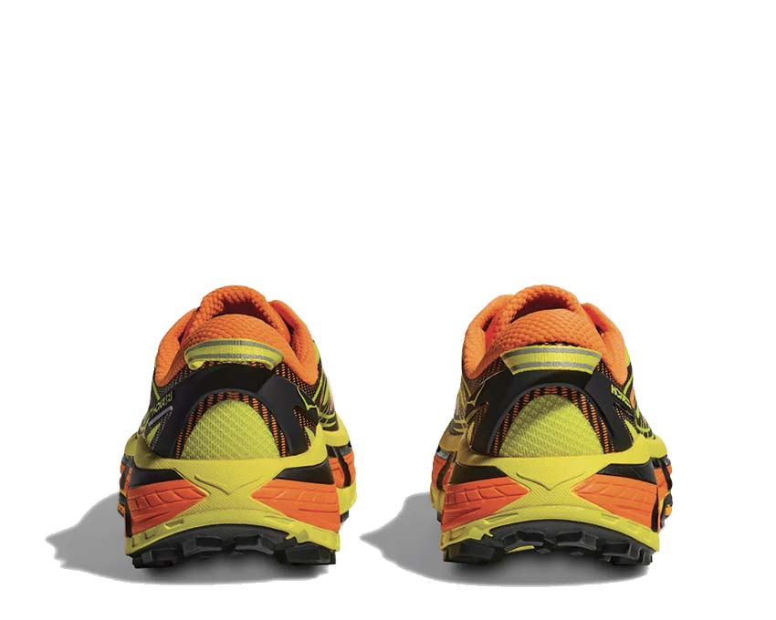 HOKA Mafate Speed 2 Electric Tanger detalle — parte superior de malla ligera