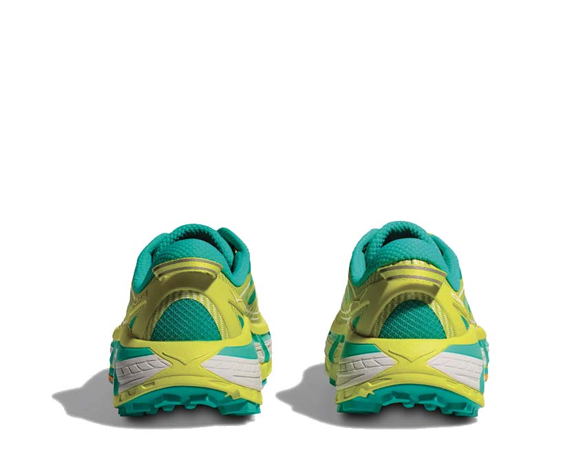 HOKA Mafate Speed 2 Hoka Citrus detalle — parte superior de malla ligera