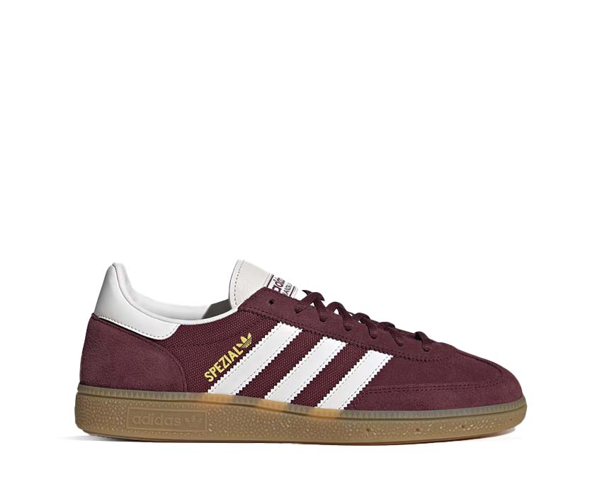 Adidas Handball Spezial Shadow Red — sneaker femme cuir rouge bordeaux vintage
