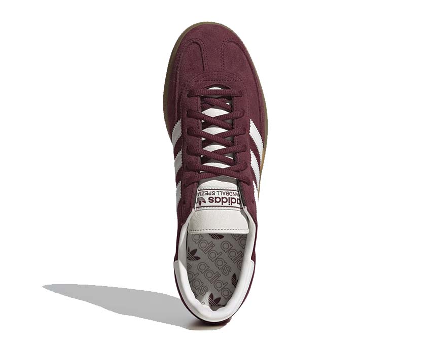 Adidas Handball Spezial Shadow Red — vue arrière talon et contrefort