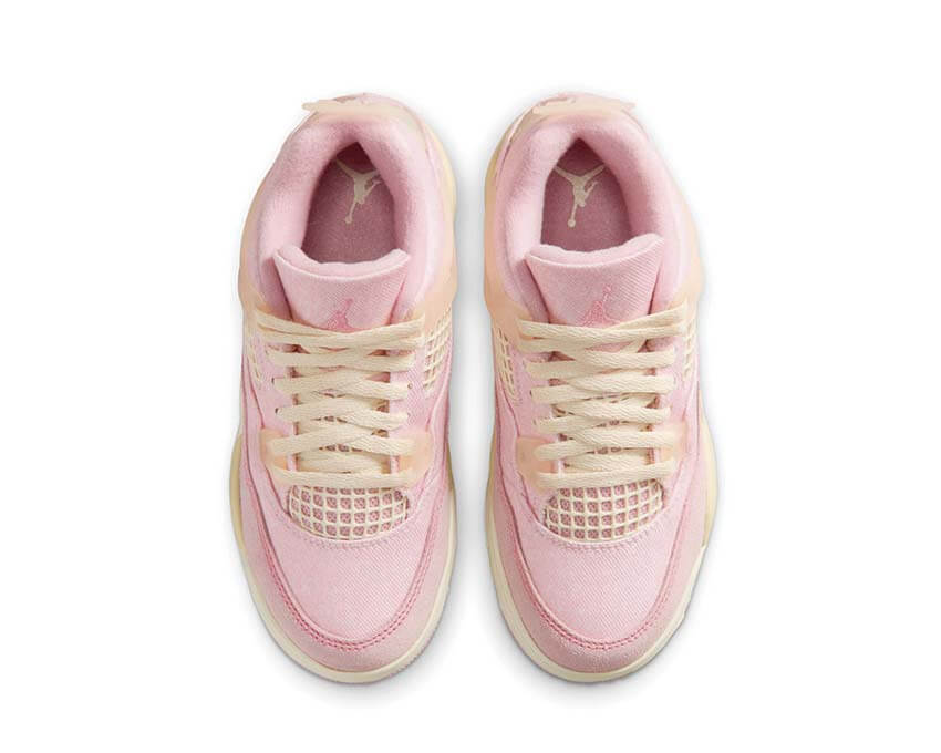 Jordan 4 Retro TEX PS Pearl Pink — sneakers adhérence caoutchouc gamin