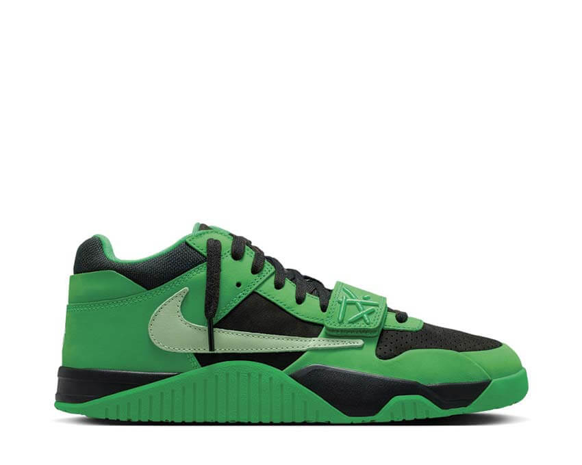 Jordan CJ1 T-Rexx x Travis Scott Green Spark — sneaker homme Travis collab vert