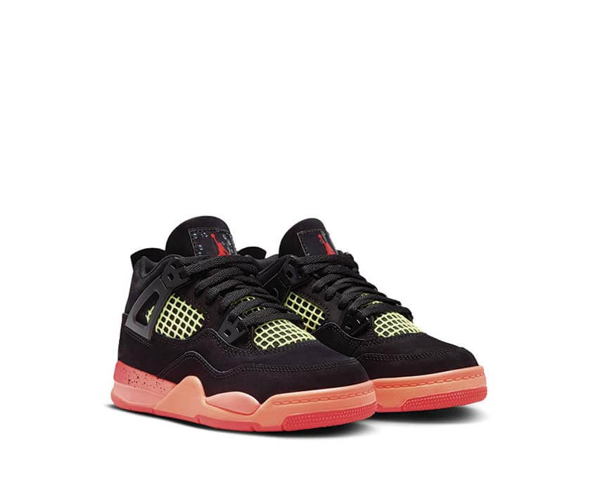 Jordan 4 Retro PS Infrared 23 semelle — Air visible Bright Mango Jordan 4 preschool