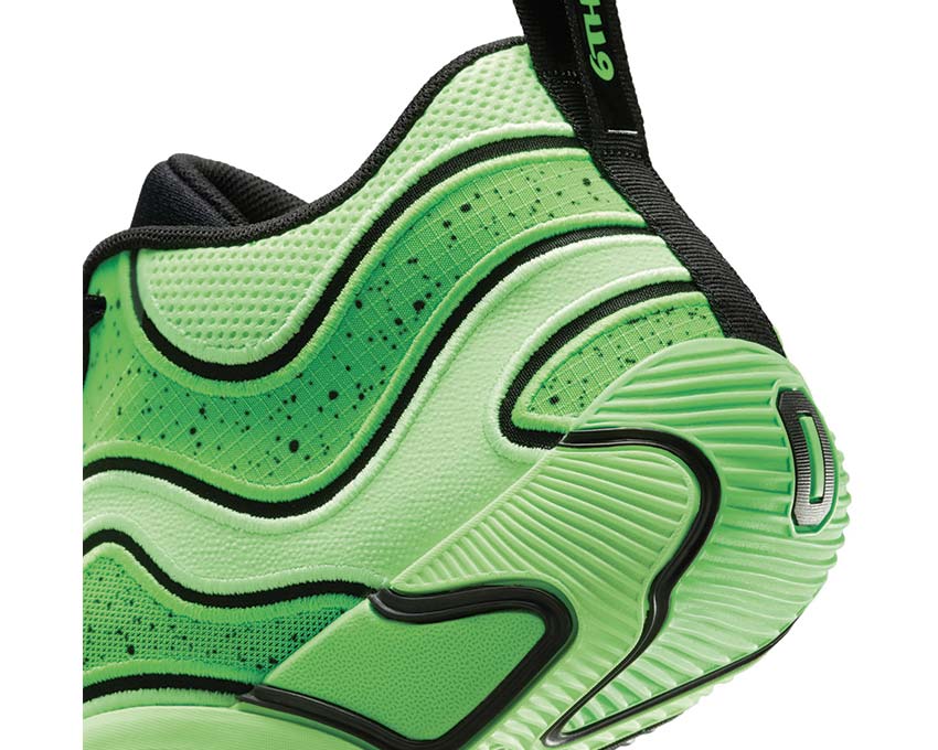 Jordan Tatum 3 Ghost Green vue latérale — mesh respirant