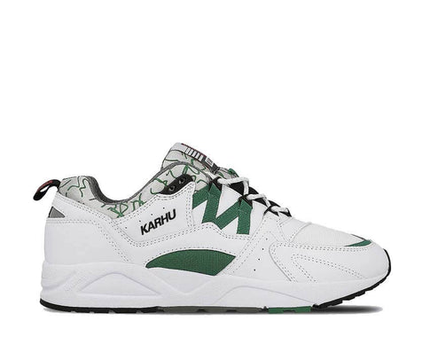 Karhu Fusion 2.0 White Ultramarine Green — Unisex-Sneaker weiß ultramaringrün