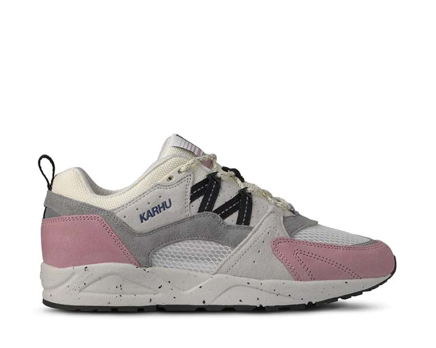 Karhu Fusion 2.0 Lilas Jet Black Lime — sneaker homme running lifestyle finlandais