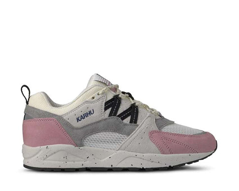 Karhu Fusion 2.0 Lilas Jet Black Lime — sneaker homme running lifestyle finlandais