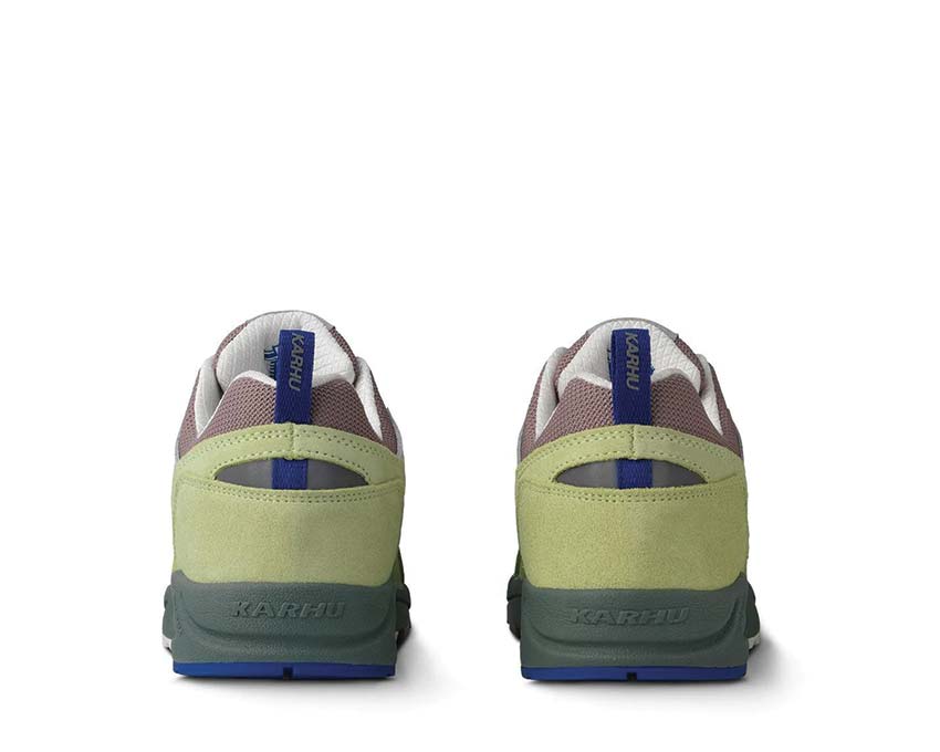Karhu Fusion 2.0 Shadow Lime/Amparo Blue semelle — semelle Fulcrum