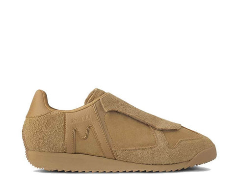 Karhu Mestari Slip-On Tobacco — sneaker unisexe sans lacet tabac finlandais