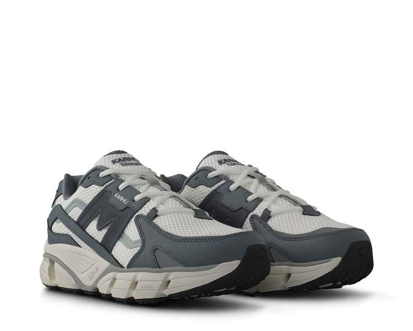 Karhu Super Fulcrum Stormy Weather India Ink vue latérale — daim et mesh