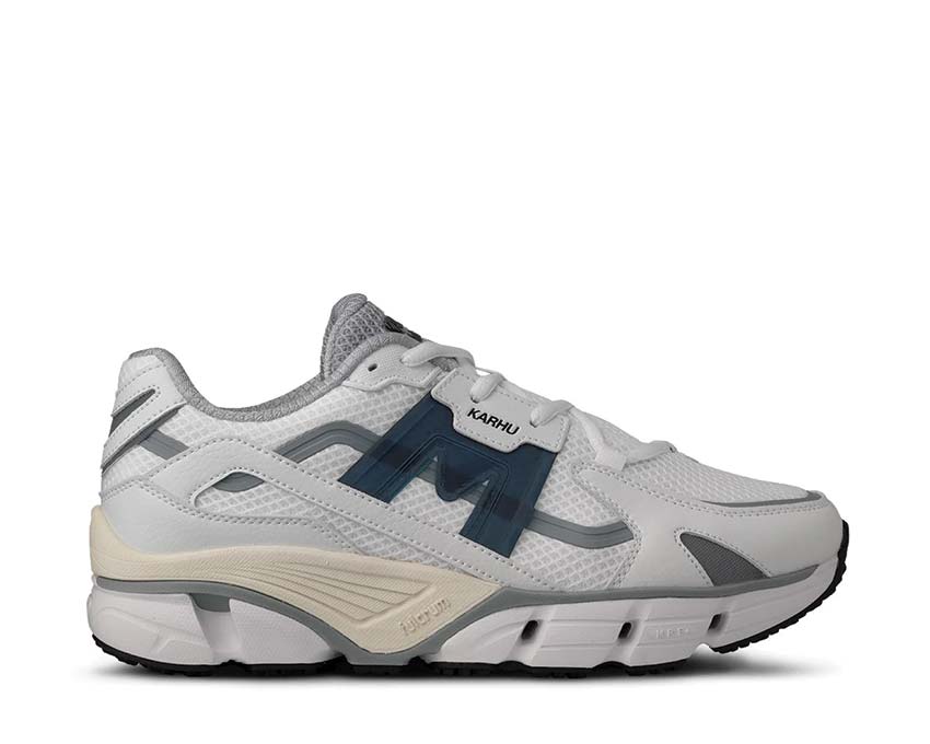 Karhu Super Fulcrum White Deep Dive — sneaker homme technologie absorption finlandaise
