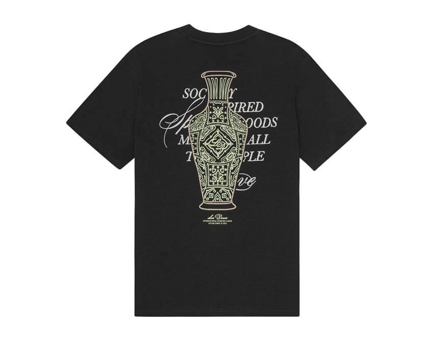Les Deux Ben Faience T-Shirt vue latérale — détail imprimé et matière coton