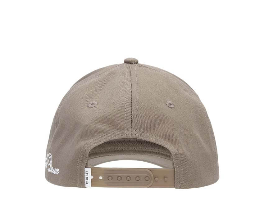 Les Deux Encore Organic Baseball Cap vue latérale — profil et logo brodé