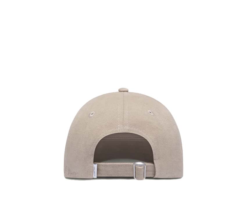 Les Deux Felipe Dad Cap détail — matière et patch logo Felipe